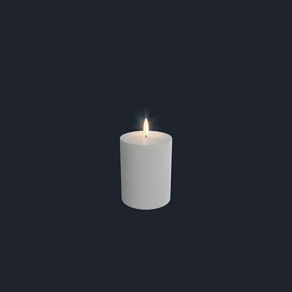 Faux LED Pillar Candles by Uyuni