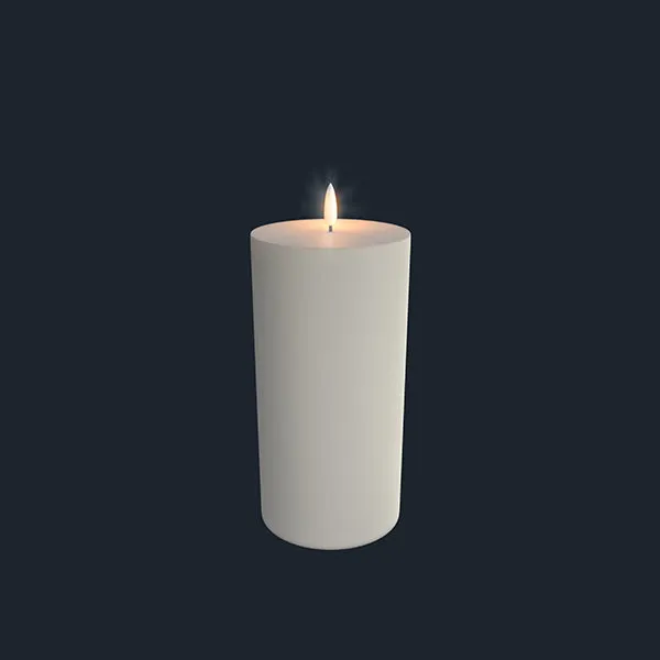 Faux LED Pillar Candles by Uyuni