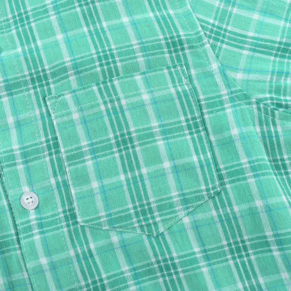 Noomelfish Girls Long Sleeve Button Down Shirt Tie Front Blouse Tops (5-12 Years)
