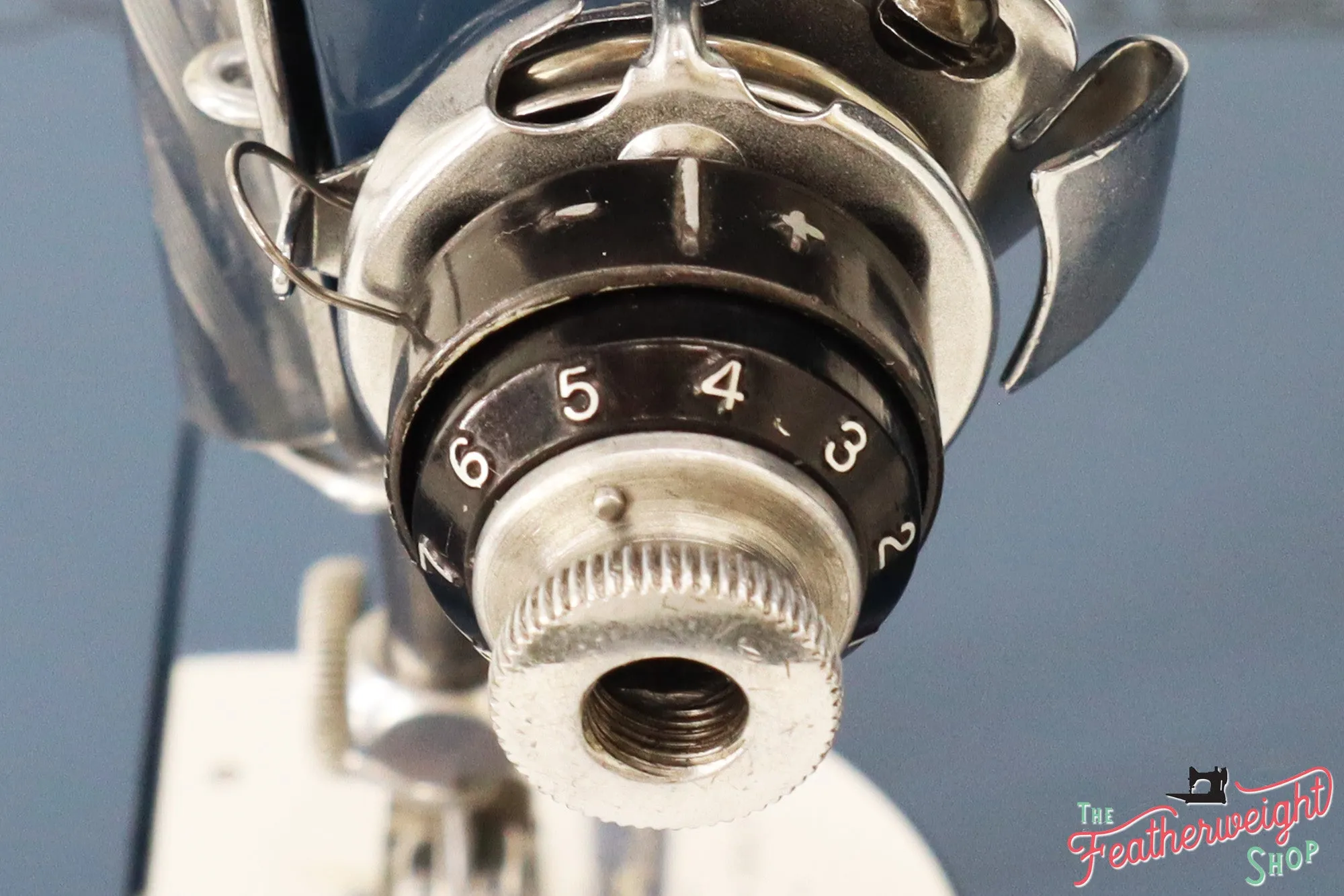 Singer Featherweight 221 Sewing Machine AM153*** - Fully Restored in Denim