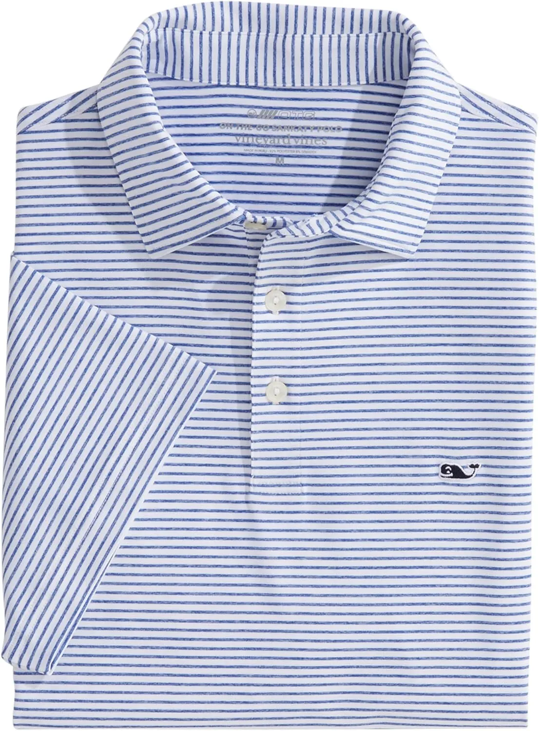 vineyard vines Men's Bradley Stripe Sankaty Polo